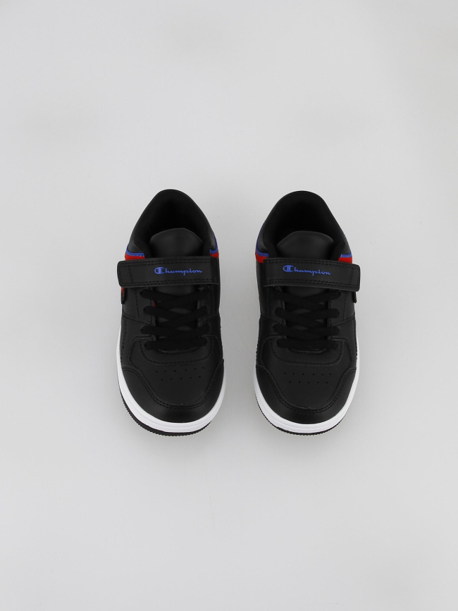 Baskets à scratch rebund low noir garçon - Champion