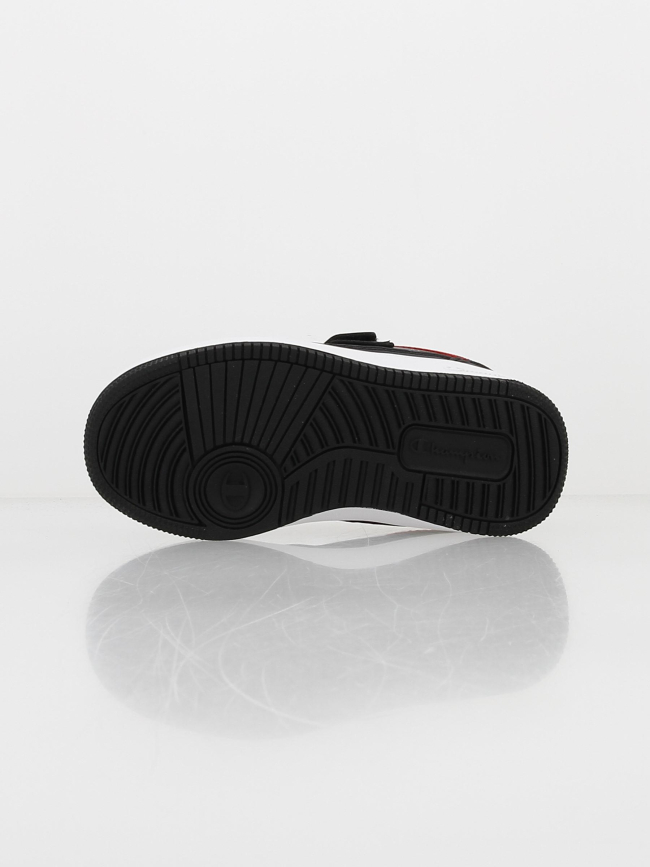 Baskets à scratch rebund low noir garçon - Champion