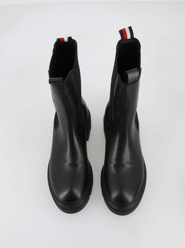 Boots chelsea noir femme - Tommy Hilfiger