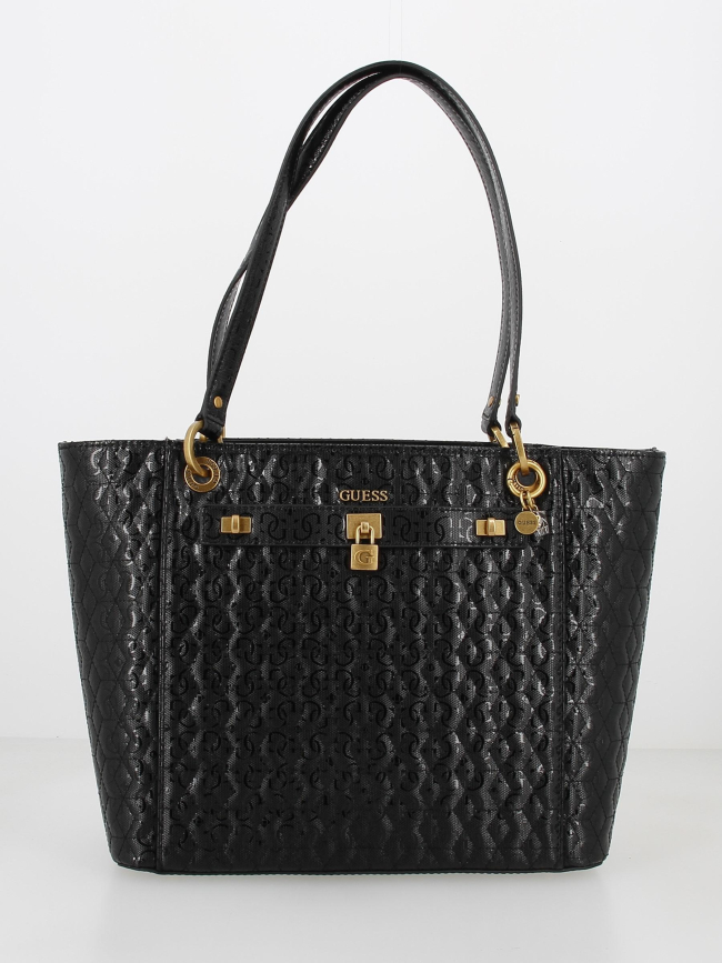 Sac à main noelle elite tote noir femme - Guess