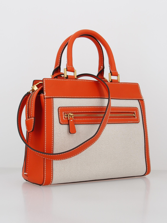 Sac à main katey luxury orange femme - Guess