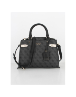 Sac à main zadie girlfriend imprimé noir femme - Guess