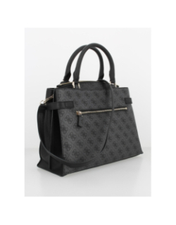 Sac à main zadie girlfriend imprimé noir femme - Guess