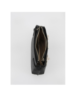 Sac bandoulière zadie elite imprimé noir femme - Guess