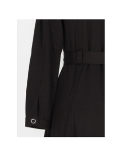 Robe à ceinture jeanne noir femme - Guess