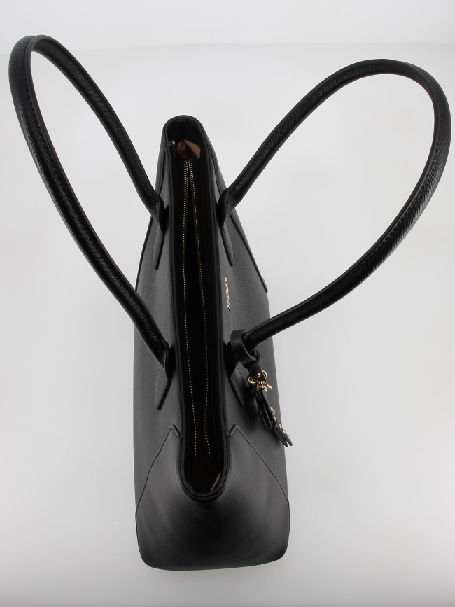 Sac à main shopper ecs noir femme - Liu Jo