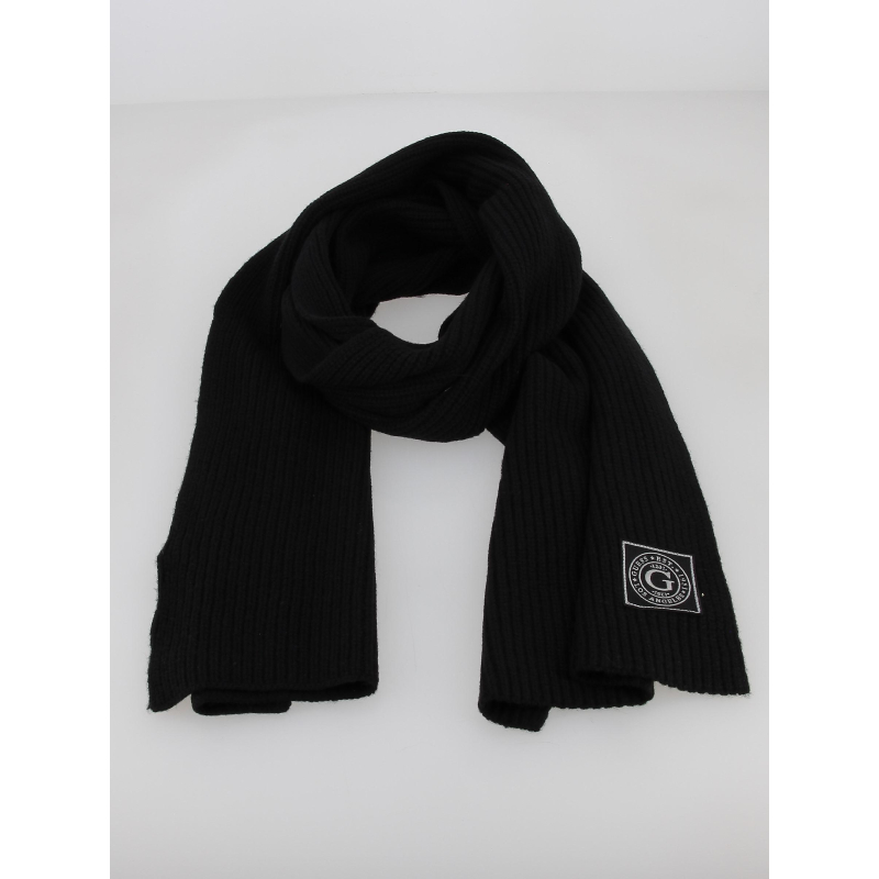 Echarpe ribber noir homme - Guess