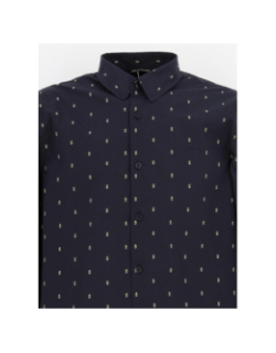 Chemise sunset bleu marine homme - Guess