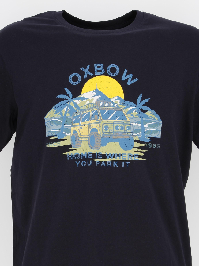 T-shirt van bleu marine homme - Oxbow