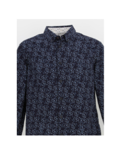 Chemise manches longues bleu marine homme - Oxbow