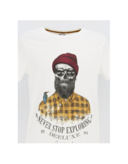 T-shirt tellson blanc homme - Jack & Jones