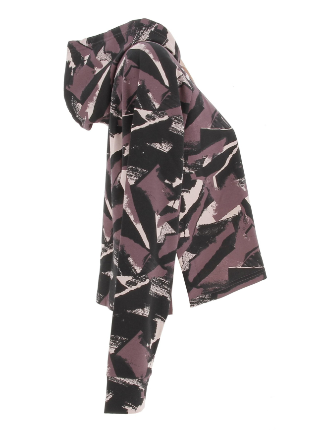 Sweat crop à capuche mdrn spt multicolore femme - Puma