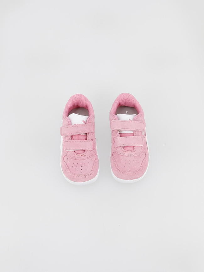 Baskets à scratch icra trainer rose fille - Puma