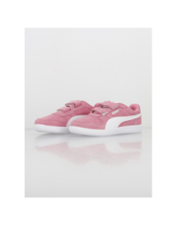 Baskets à scratch icra trainer rose fille - Puma