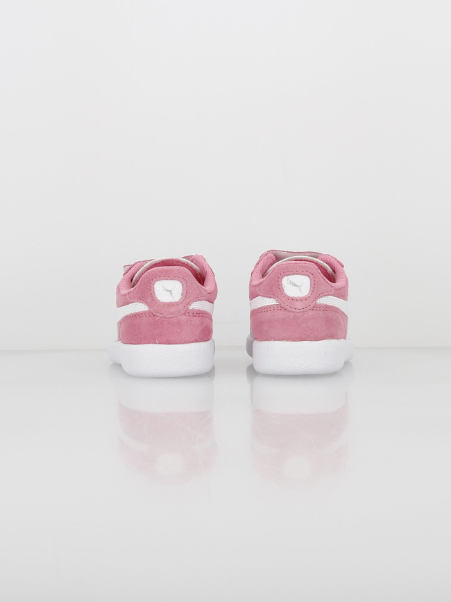 Baskets à scratch icra trainer rose fille - Puma