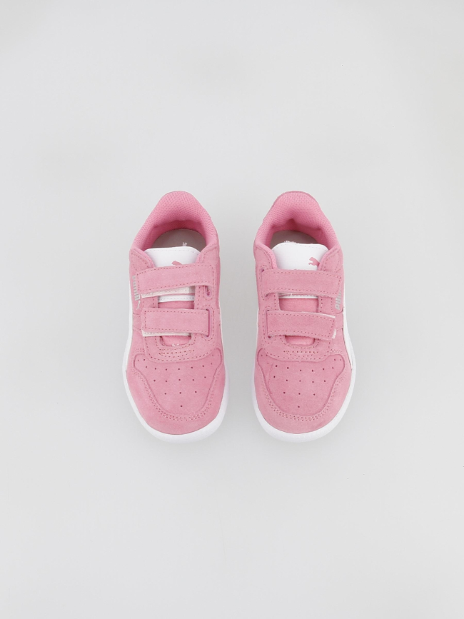 Baskets à scratch icra trainer rose fille - Puma