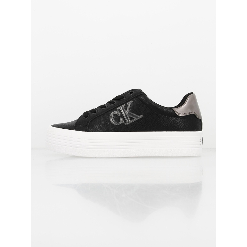 Baskets plateforme vulc noir femme - Calvin Klein