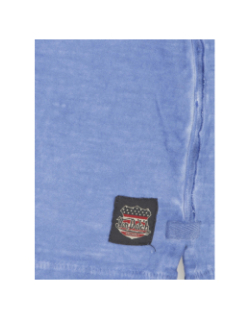 T-shirt tee badge bleu homme - Von Dutch
