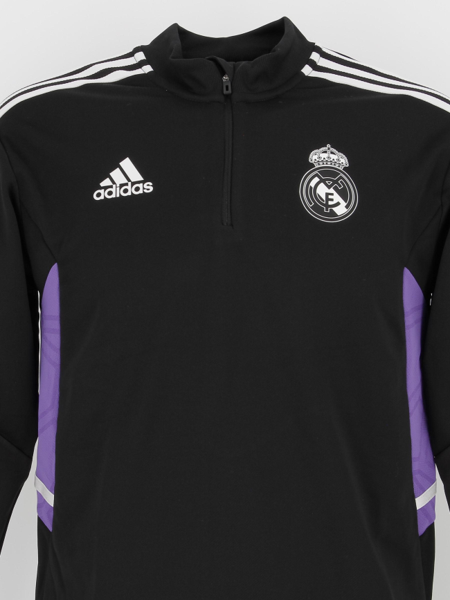 Sweat de football real madrid 2021.22 noir - Adidas