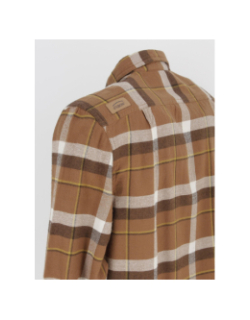 Chemise épaisse à carreaux marron homme - Oxbow