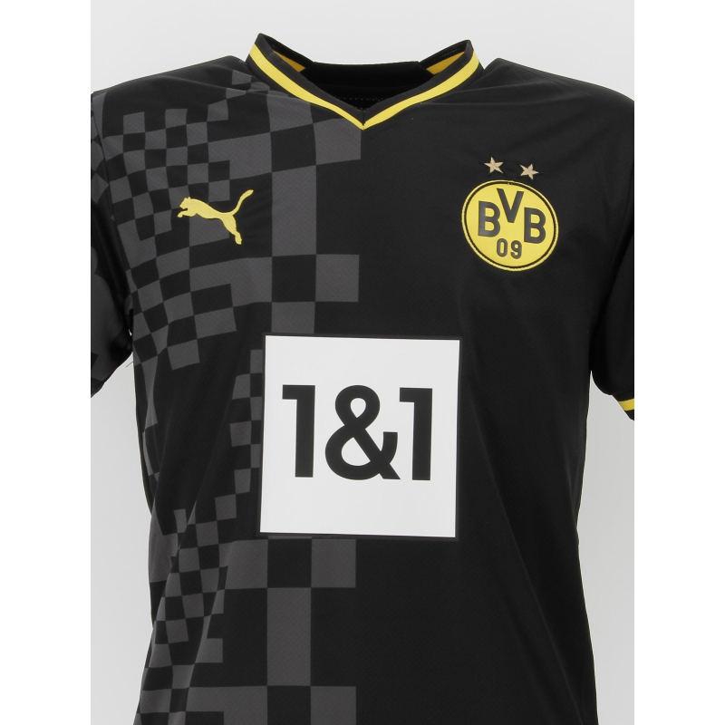 Puma BVB BORUSSIA DORTMUND TRACK JACKET - Sweat Zippé - Black/flat Medium Gray/noir