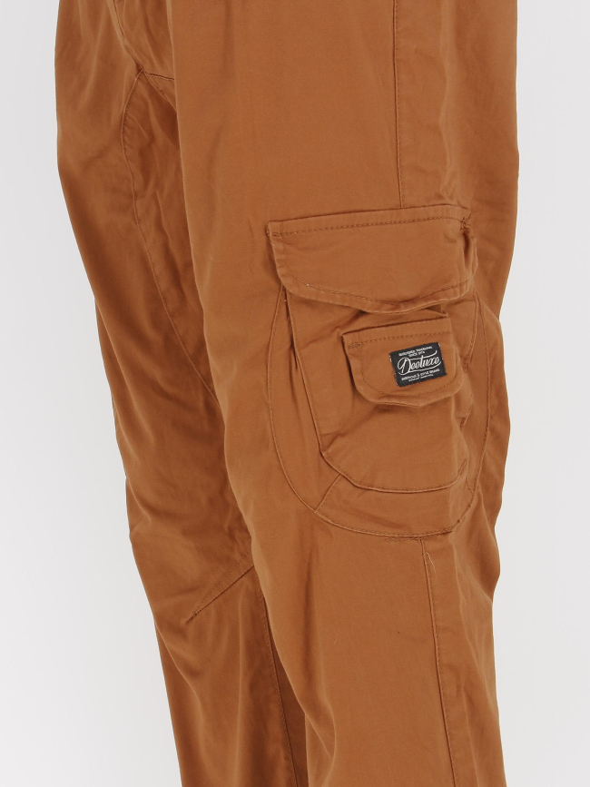 Pantalon cargo garden marron homme - Deeluxe