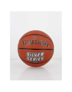 Ballon de basketball silver series t6 orange - Spalding