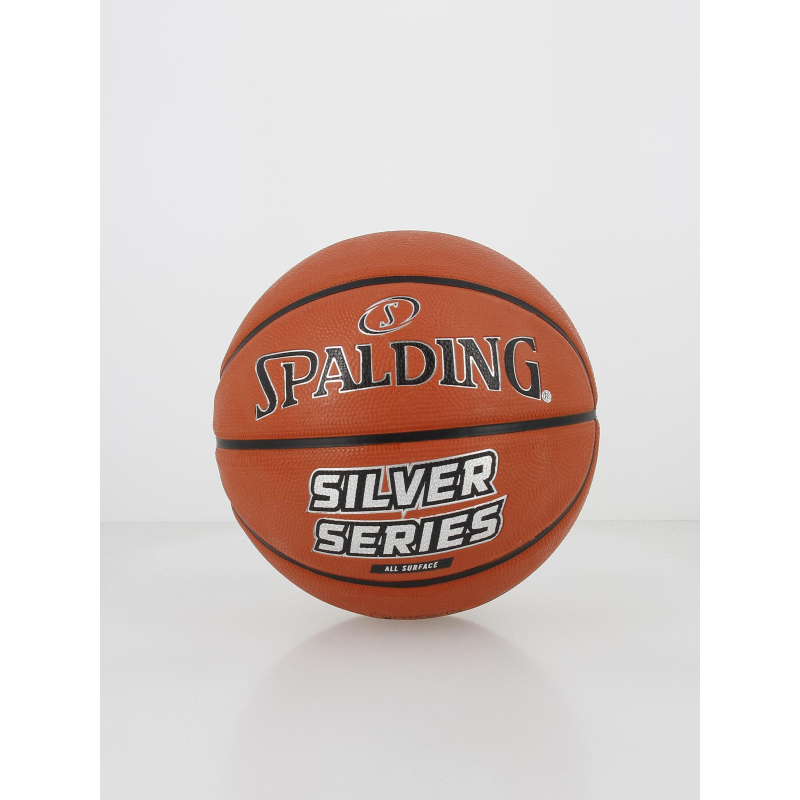 Ballon de basketball silver series t5 ora,ge - Spalding