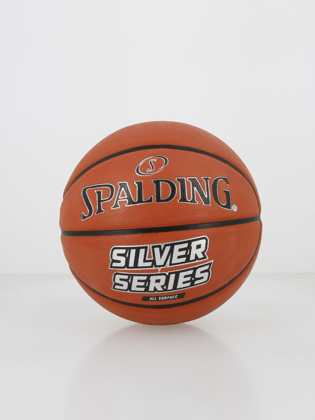 Ballon de basketball silver series t5 ora,ge - Spalding