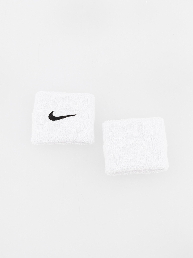 Poignets éponge swoosh blanc - Nike