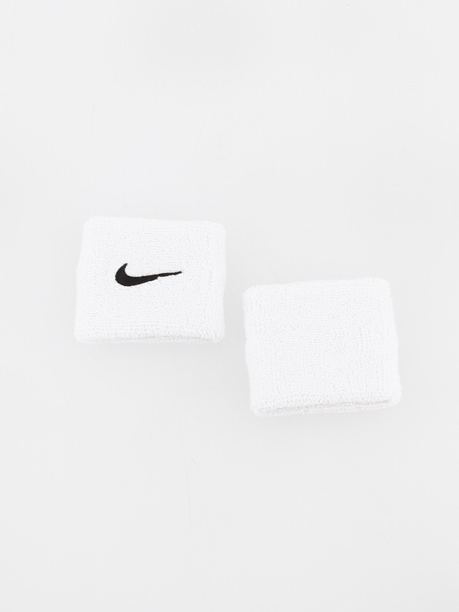 Poignets éponge swoosh blanc - Nike