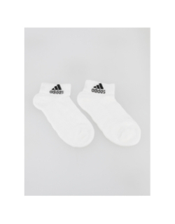 Pack 3 paires socquettes sport cuch blanc enfant - Adidas