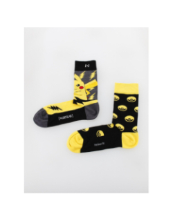 Chaussettes pokémon pika jaune - Capslab