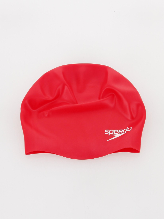 Bonnet de bain natation moulded rouge enfant - Speedo