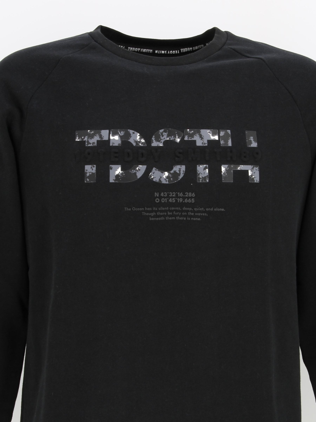Sweat altino noir homme - Teddy Smith