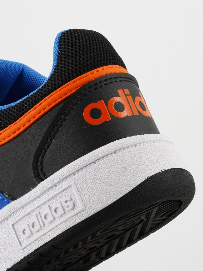 Chaussures de basketball à scratch hoops noir enfant - Adidas