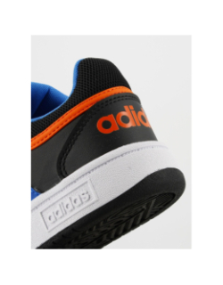 Chaussures de basketball à scratch hoops noir enfant - Adidas