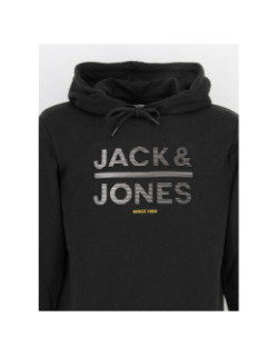 Sweat à capuche cogalo noir homme - Jack & Jones