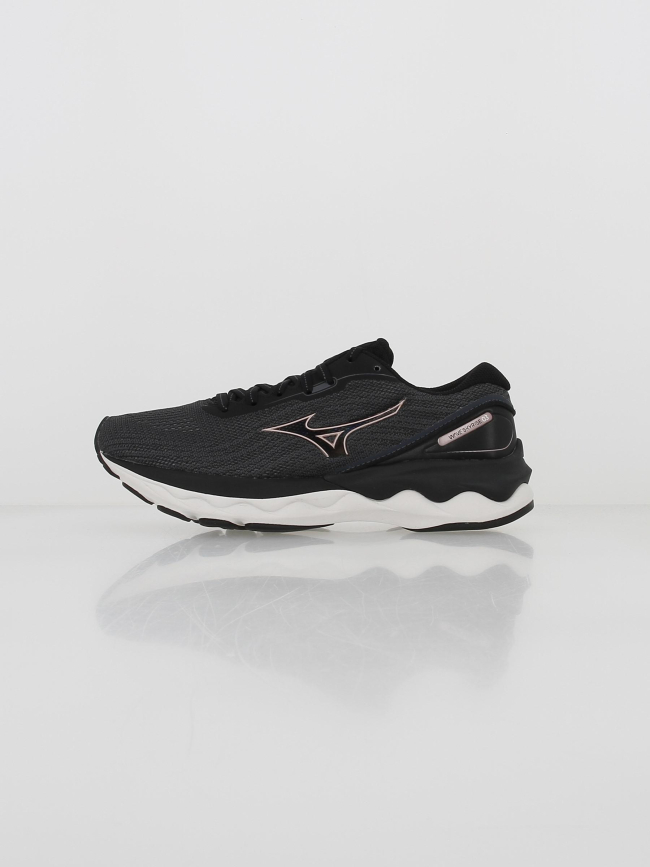 Chaussures de running wave skyrise 3 gris femme - Mizuno