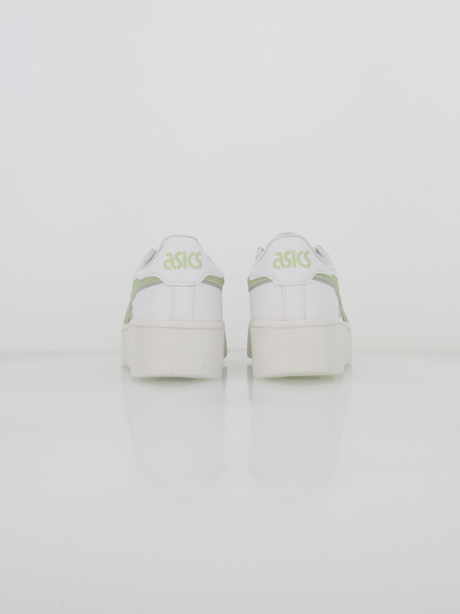Baskets compensées japan jade blanc femme - Asics