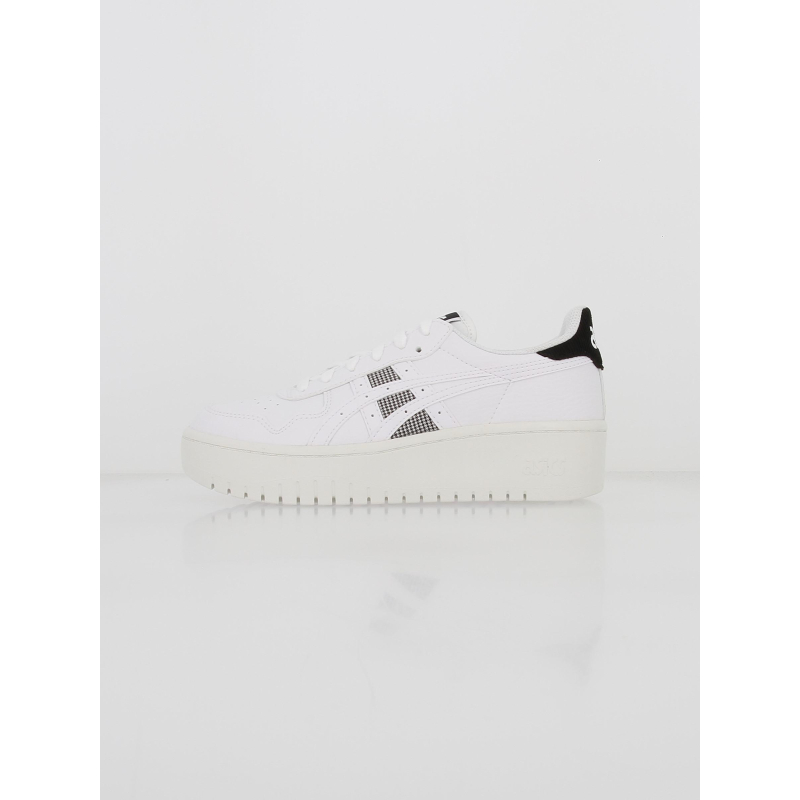 Baskets compensées japan block blanc femme - Asics