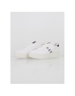 Baskets compensées japan block blanc femme - Asics