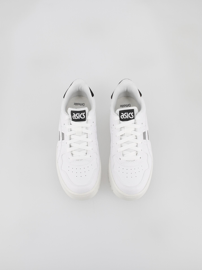 Baskets compensées japan block blanc femme - Asics