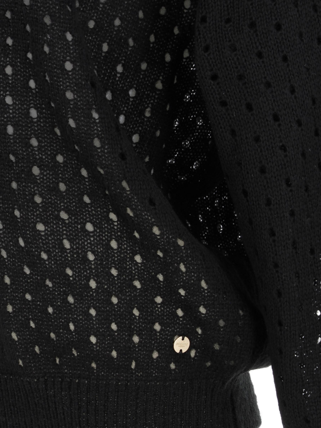 Pull pamela noir femme - Deeluxe