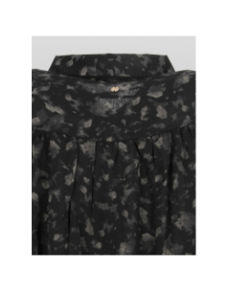 Chemisier elsa noir femme - Deeluxe