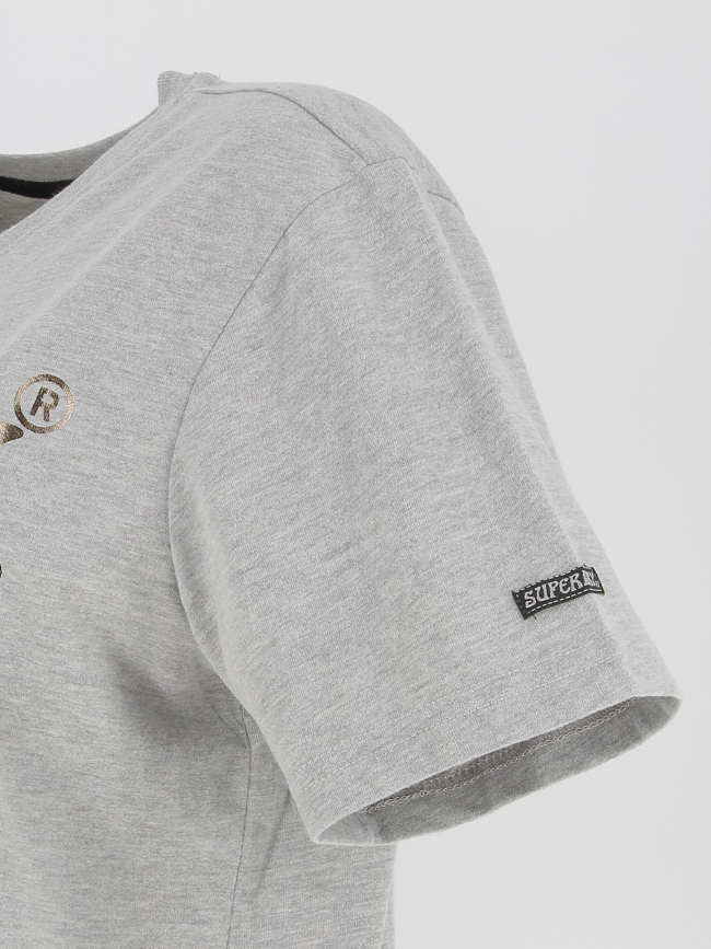 T-shirt vintage venue gris femme - Superdry