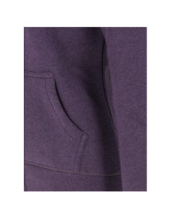 Sweat à capuche zippé vintage violet femme - Superdry