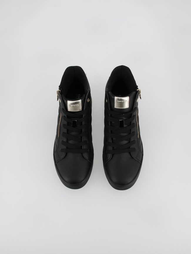 Baskets montantes bloomie noir femme - Géox