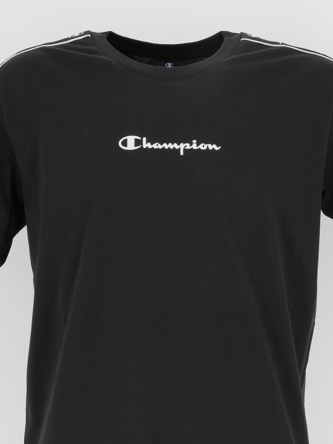 T-shirt crewneck logo noir homme - Champion