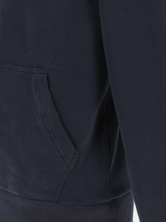 Sweat à capuche vintage logo bleu marine homme - Superdry